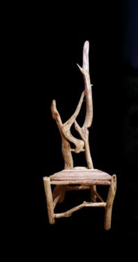 rustic chair